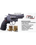 REVOLVER CO2 SNR357 FULL METAL 4.5